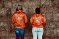 Orange hoodie