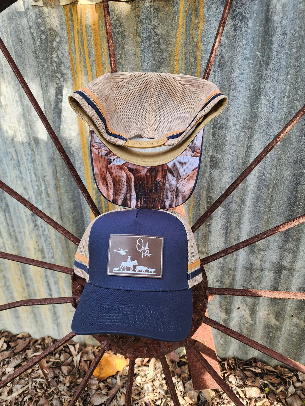 Navy Trucker Cap