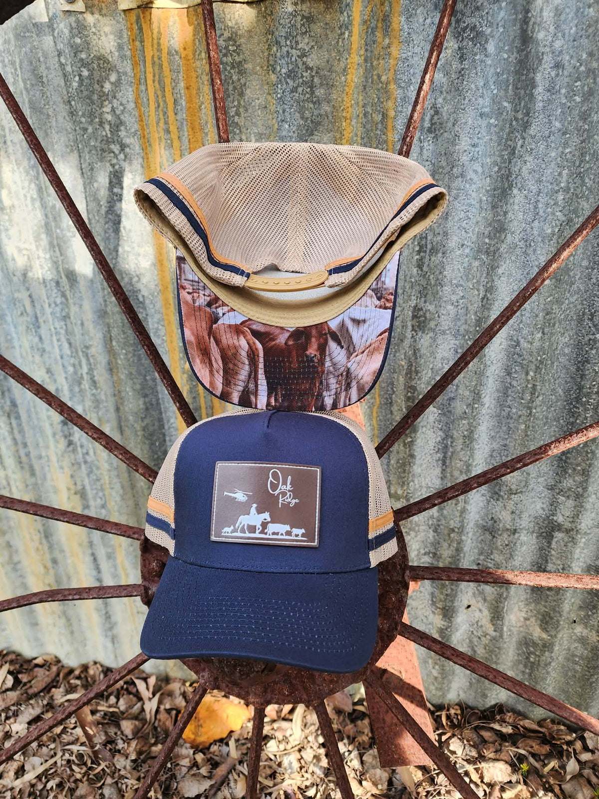 Navy Trucker Cap